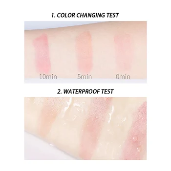 Transparentné Čistého Zlata Fólie Rúž Zmeny Farby, Lesk Na Pery Hydratačné Dlhotrvajúci Rúž, Balzam Na Pery, Nepremokavé Lip Care Make-Up