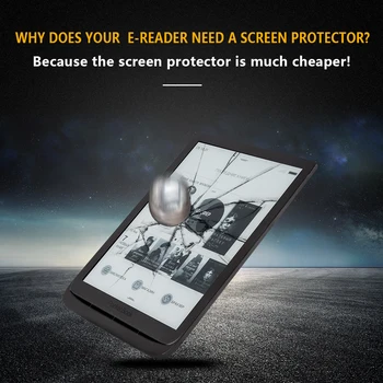 Tvrdené Sklo Screen Protector pre Pocketbook 740/740 Pro/Pocketbook 740 Farba - Jednoduchá Inštalácia/Proti Poškriabaniu (2 Ks)
