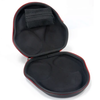 Tvrdé Ochranné puzdro Čierne EVA Zips Cestovné Skladovanie Prenosné Prípade Osobitne Navrhnuté Pre Apple AirPod Max Slúchadlá