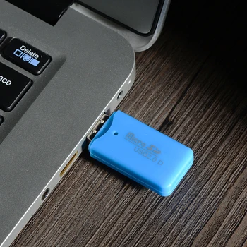 USB Adaptér Mini Čítačka Pamäťových Kariet High Speed USB 2.0 Rozhranie Pre Micro SD Pre PC a Periférnych zariadení Vysokej Rýchlosti Kariet 23258