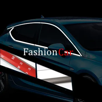 Vhodné na Opel Astra K Hatchback 2016 - 2019 Auto Príslušenstvo Ocele Chrome Parapet Rám, Kryt Výbava Bez Pilier 16pcs 15376