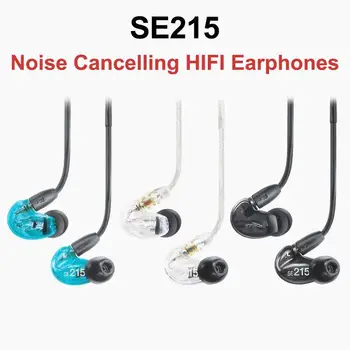 Vhodné pre Shure SE215 In-Ear Slúchadlá Vysokou Vernosťou Stereo Zníženie Hluku 3,5 mm Profesionálne HIFIDIY Športové Slúchadlá 29288