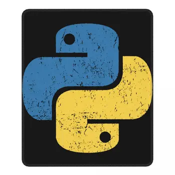 Vintage Python Úžasné Podložka pod Myš Núdzi Programovanie Programátor, Vývojár Non-Slip Mat Gumové Podložky PC Stôl Dekorácie Kryt 42061