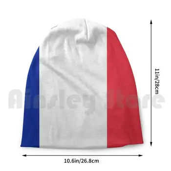 Vive La République Čiapky Pulóver Spp Pohodlné Francúzskou Vlajkou 39224