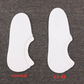 Vysoká Kvalita Bežné Mužov veľká veľkosť Obchodných lodí Ponožky jar Leto jeseň Bavlnené Ponožky Čierne Biele č zobraziť Plus Veľkosť US7-14 2999