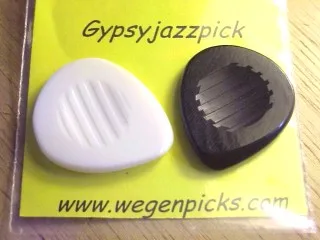 Wegenpicks Gypsyjazzpick 3,5 mm Gypsy Jazz Štýl Gitara Vybrať 63674