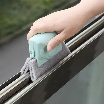 Window Cleaning Tool Okno Slot Kefy Dvere Drážky Crack Malé Domáce Dodávky Čistenie Je Čistenie Rohu Kefa 5283