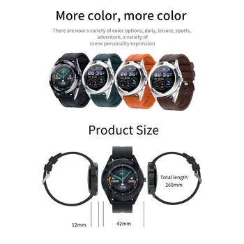 Y10 Vlastné Watchfaces Smart Hodinky Pre Podnikanie Mužov HD Kolo Displeja Vodotesný IP68 Srdcového tepu Smartwatch смарт часы 9065