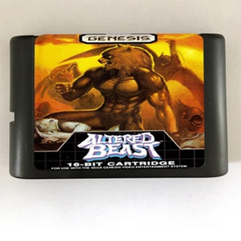 Zmenené Zviera 16 bit MD Hra Karty Pre Sega Mega Drive Pre SEGA Genesis 10204