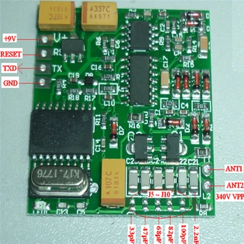 Čitateľ Modul 134.2 K AGV RFID TTL FDX-B ISO11784/85 Dlhé Vzdialenosti Čítačka Kariet Modul Prečítajte si EM4305 Hitag EM1001 TK4100
