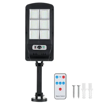 100 W-800W LED Solárne Nástenné Svetlo Záhrada Bezpečnostné Lampy PIR Snímač Pohybu IP65 s Diaľkovým ovládaním Vonkajšie Solárny Panel Osvetlenie