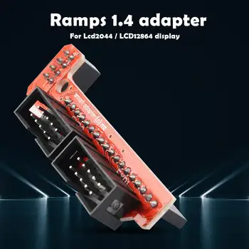 10Pin intelligent 3D Tlačiarne RAMPY 1.4 Konektor pre Adaptér Doska pre LCD 2004 Modul/12864 Displej Ovládací Panel Adaptér