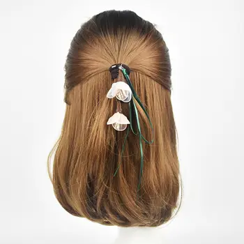 1ps Vlasy Kapely Módne Dievča Páse s nástrojmi Lano Kvet gumičky Elegantné Pre Ženy Elastické Jednoduché, Vlasy, Šperky 2021 New Horúce