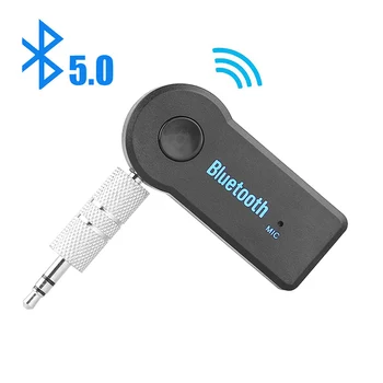 2 v 1 Bezdrôtový Prijímač Vysielač Adaptér 3,5 mm Jack Bluetooth-compatible5.0 Pre Auto Hudbu, Audio Aux A2dp Slúchadlá Prijímačom