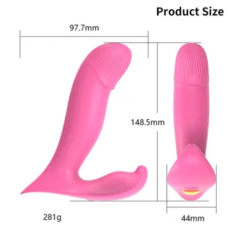2 V 1 Sania Vibrátor 7 Režim Vibračný Bulík Análny Pošvy Stimulátor Klitorisu Nositeľné Ústne Sacie Erotické, Sexuálne Hračky pre Ženy