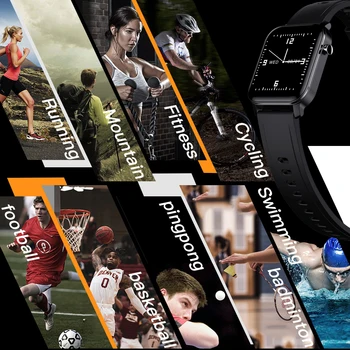 2020 Ženy Inteligentné Hodinky Vodotesné IP68 320*320 plne Dotykový Displej Šport Srdcového tepu Fitness Tracker Mužov Smartwatch pre IOS