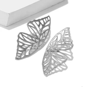 2021 Dutý Veľký Motýľ Stud Náušnice pre Ženy Kovové Anjel Krídla s Príveskom, Náušnice a Strát Šperky Strany, darček pre Priateľku