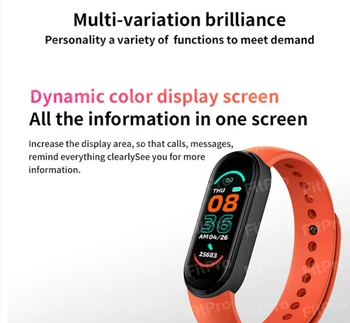 2021 M6 Smart Kapela Sledovať Muži Ženy Smartwatch Srdcovej Frekvencie Športové Fitness Sledovania Náramok Pre Apple Xiao Redmi Android Hodinky
