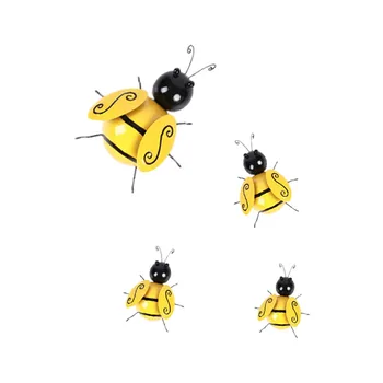 2021 nová Kolekcia Dekoratívne Kovové Čmeliaky Bee Záhrada Akcenty Trávnik Ozdoby, Dekorácie Vonkajšie Jardin Dekorácie dodávky