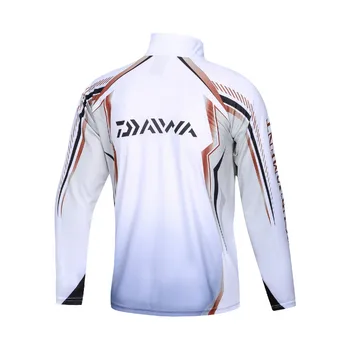 2021 Nové Daiwa Rybárske Oblečenie s Dlhým Rukávom tenký rybárska bunda Vonkajšie Športové Rybárske Tričko Priedušný rýchloschnúci Rybárske Oblečenie
