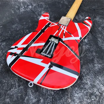 2021 Nové Eddie Van Halen HOLD,Elektrické Gitary, Frankenstein, Frankenstrat Kvalitné Hudobné Nástroje.