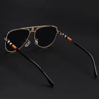 2021 Nový príchod pánske Luxusné Retro Letectva Style slnečné Okuliare Ženy Značky Dizajn Dvojitého Lúč Chladnom Vodičské Slnečné Okuliare Oculos