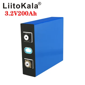 4pcs/veľa LiitoKala 3.2 V 200Ah lifepo4 batérie 12V 200ah batérie Vhodné pre Slnečnej Energie, dlhá životnosť 3500 Cyklov EUUS DAŇ ZADARMO