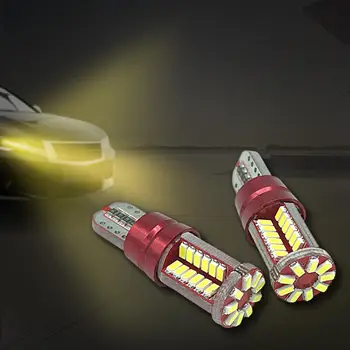 57SMD LED Auto DRL Denné Beží Svetlo Šírka Žiarovka pre Canbus T10 W5W Automobilov, Vonkajšie Ozdobné Svetlo