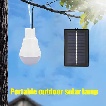 5V 15W 300LM Solárnej Energie Vonkajšie Lampy USB Rechargable Led Žiarovka Prenosné Solárne Lampy Solárne Svetlo Reflektorov