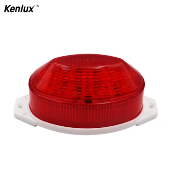 5W Červená kontrolka flash návštevnosť signál varovanie lampa LED 5 Farieb, Strobo lampa Blikajúce Svetlo Bezpečnostný Alarm 220-240V K-002