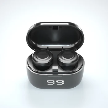 A6 Bezdrôtové Slúchadlá A6 TWS Bluetooth 5.0 Headset S Mikrofónom Do uší Digitálny Displej, Handsfree Slúchadlá Športové Bezdrôtové Slúchadlá