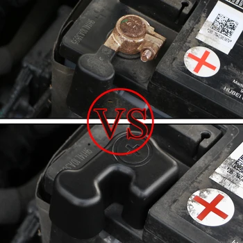 ABS autobatérie Katoda Pozitívne Elektródy Pól Terminálu Ochranný Kryt Pre Volkswagen VW Golf 7 MK7 7.5 MK7.5 2013 - 2019
