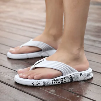 Airavata Flip Flops Mužov Vzduchovom Vankúši Vonkajšie pánske Papuče Letné Byt Päty Bežné Plážové Sandále Módne Veľkoobchod Prst Sandále