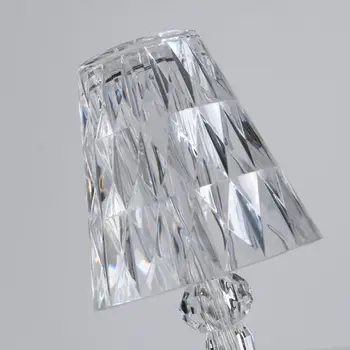 Akryl Nočné Svetlo Diamond Dekoratívne Posteľ Lampa Spálňa Decor Moderné Stolové Svietidlo Darček Tabuľka Svetlo USB 3000K/6000K Na Domácej Strane
