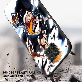 Anime Bleach Ichigo Silikónové puzdro pre Xiao Redmi 9S 9 8 10 Pro 7 8T Zadný Kryt Telefónu 9C 9A 7A 8A K40 6 6A Mäkké TPU Funda Shell
