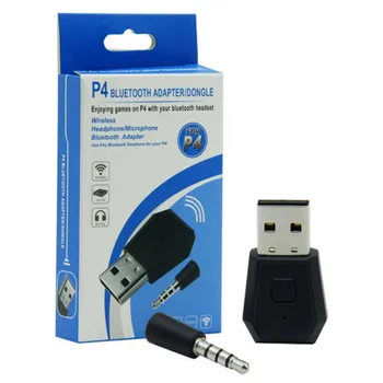 Bezdrôtový Adaptér Pre PS4 Bluetooth Gamepad Herný ovládač Konzoly, Slúchadlá USB Dongle Hot Predaj 2021