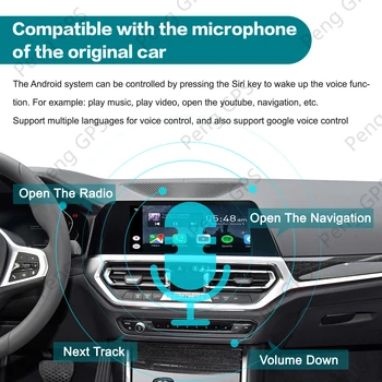 Carplay Ai Box na Mercedes Benz Auto Multimediálny Prehrávač systému Android Bezdrôtový Zrkadlo prepojenie Apple Carplay Android Auto Tv Box