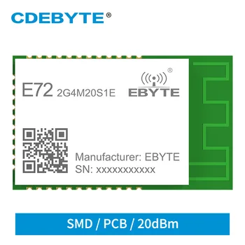 CC2652P Bezdrôtového Modulu ZigBee Bluetooth 2.4 Ghz 20dBm SoC Ebyte E72-2G4M20S1E Vysielač a Prijímač PCB/IPX Anténa