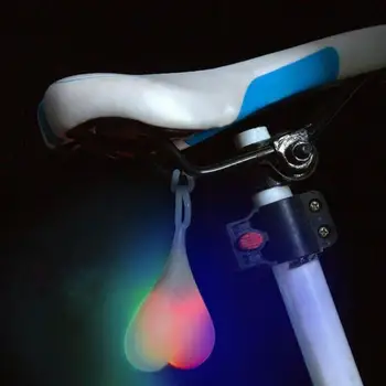 Cyklistické Svetlo na Bicykel Zadné Zadné Ostrohové Cyklistické LED Svetlo Srdca Loptu Vajcia Ľahké Cyklistické Bezpečné Horský Bicykel Ľahké Cyklistické Doplnky
