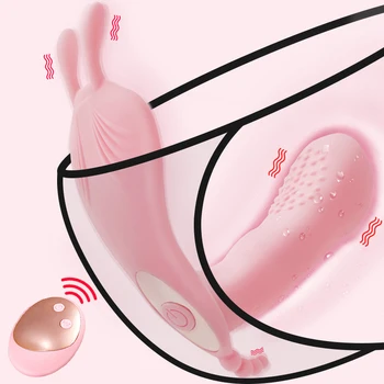 Dobre Sa Nosí Nohavičky Rabbit Vibrátor Pre Ženy Stimulátor Klitorisu G Mieste Masér Diaľkové Ovládanie Dildo Dospelé Samice Sex Shop Hračky