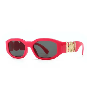 Elegantný Fashion Model Naocare Ružové Okuliare Ženy Luxusný Dizajn Odtiene Pláži UV Blokuje slnečné Okuliare Dovolenku Multicolor Rám