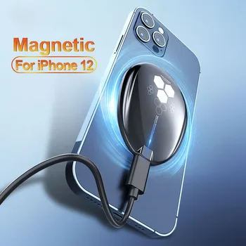 Essager 15W Čchi, Magnetické Bezdrôtová Nabíjačka Pre iPhone 12 Pro Xs Max X Magnet Indukčnej Nabíjačky, Rýchle Bezdrôtové Nabíjanie Telefónu Pad