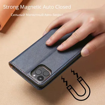 Flip Kožené puzdro Pre Motorola Moto G 5G Plus Etui Magnetické Peňaženky Knihy Držiteľov Karty Stojan Zadný Kryt pre Moto G 5G Telefón Coque