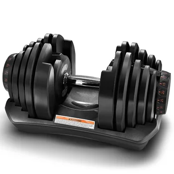 Hmotnosť telocvični vymeniteľné domáce fitness zariadenie, fitness cvičenie dodávky 90 libier / 40 kg nastaviteľné činka nastaviť