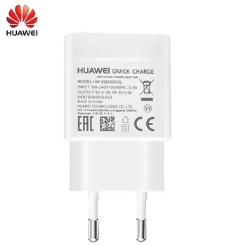 Huawei 9V2A EÚ nabíjačka QC 2.0 Rýchle Rýchle Nabitie Adaptér USB Typ-c Pre nova3 3i 4 česť 9 8x p7 p8 p9 p10 p20 lite mat je 7 8 9