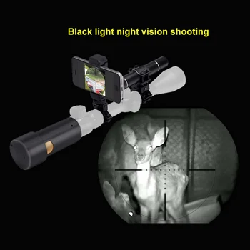 INFRAČERVENÉ Nočné Videnie Riflescope Lov Odbory Optika Pohľad Lov Fotoaparát Infračervené Nočné Videnie Rozsah Lovu Nočné Videnie Zariadenia