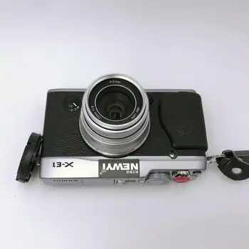 Kovové Striebro Fujifilm X FX mount 25 mm F1.8 Objektív Pre Fuji X-E2 X-5 X-T100 X-T1