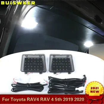 LED Auto zadné Svetlo batožinového priestoru Svetlo zadné dvere Lampa Kufor Svetlá pre Toyota RAV4 RAV 4 5. 2019 2020 Príslušenstvo