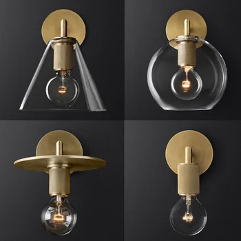 Moderné Sklenené Nástenné Svietidlo Luxusné Nordic Dizajnér Art Deco Lampa Spálňa, Nočné Lampy, Obývacia Izba, Kuchyňa Dekorácie Osvetlenie Zariadenie