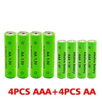 Nabíjateľné batérie 1,5 V AA + AAA NI MH Nabíjateľná AA Batéria AAA Alkalické 2100-3000mah pre Baterky, Hračky Hodiny MP3 Prehrávač Zve